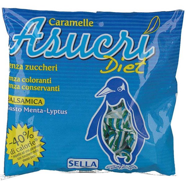 Sella Asucri Diet Caramelle Balsamiche Gusto Mentalyptus, 40G-image