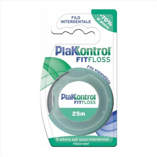 Plakkontrol Fit Floss Filo Interdentale Espandibile, 25 M-image