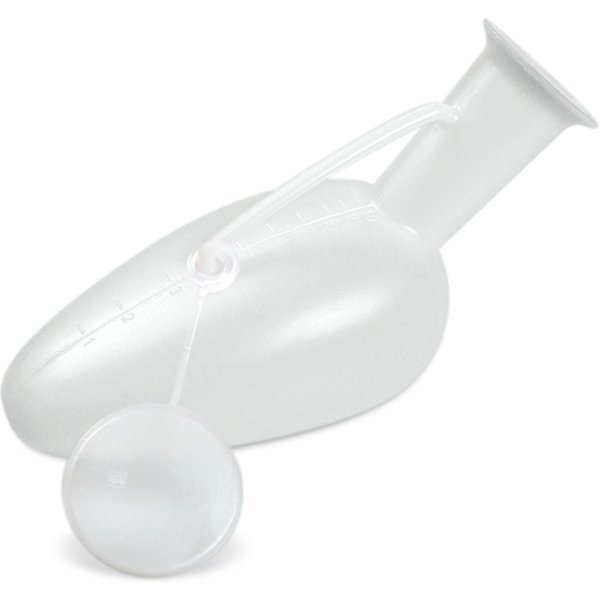 Safety Urinale Pappagallo In Plastica Con Tappo-image