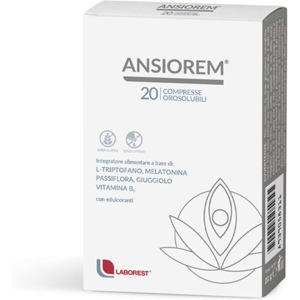Laborest Ansiorem Integratore Benessere Mentale E Rilassamento, 20 Compresse-image