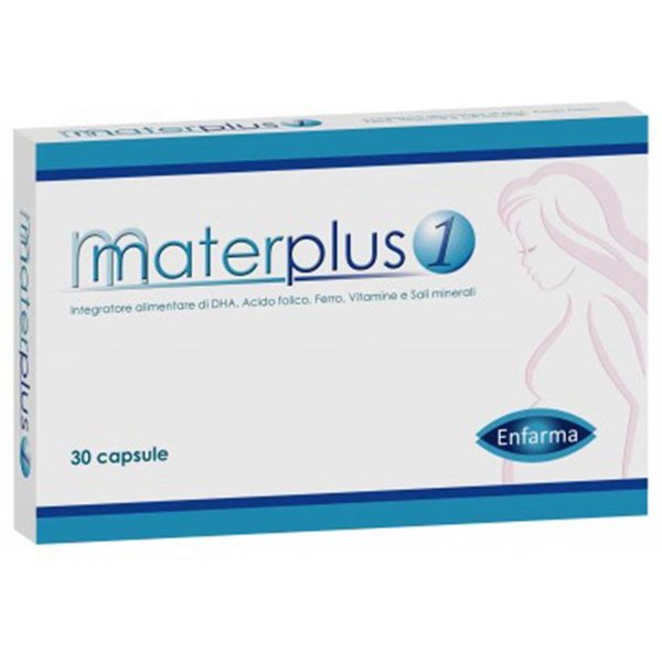 Enfarma Materplus 1 Integratore Alimentare, 30 Capsule-image