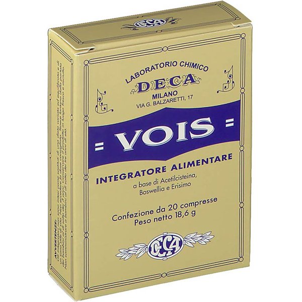 Deca Laboratorio Chimico Vois Integratore Alimentare, 20 Compresse-image