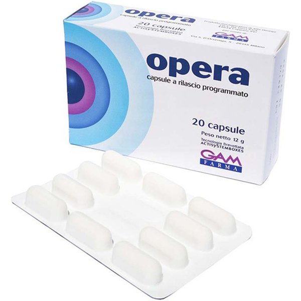 Gam Farma Opera Integratore Alimentare, 20 Capsule-image
