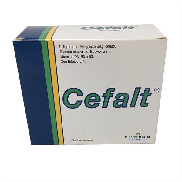 Minerva Medica - Cefalt Integratore Alimentare, 14 Stick Monodose-image