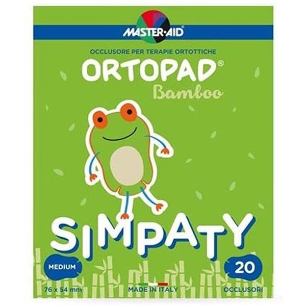 Master-Aid Ortopad - Simpaty Occulsore Oculare Ortottica Medium, 20 Occlusori-image