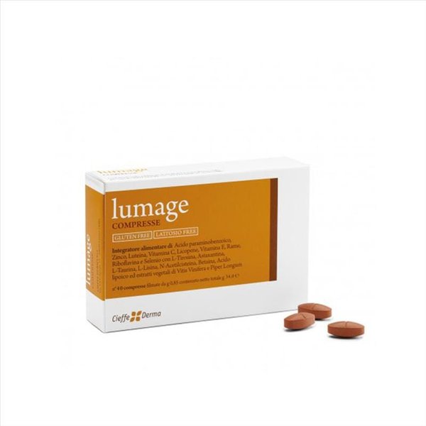 Cieffe Derma- Lumage Integratore Alimentare, 40 Compresse-image