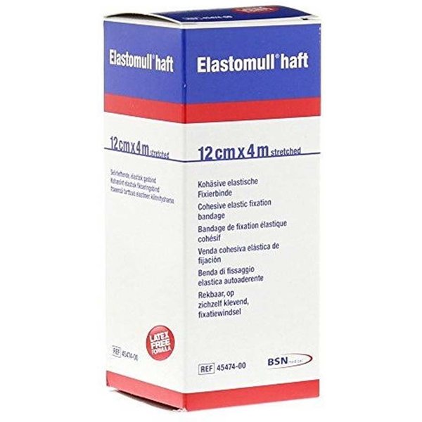 Bsn Medical Elastomull Haft Benda Elastica Autoadesiva Forte 4M X 12Cm, 1 Pezzo-image