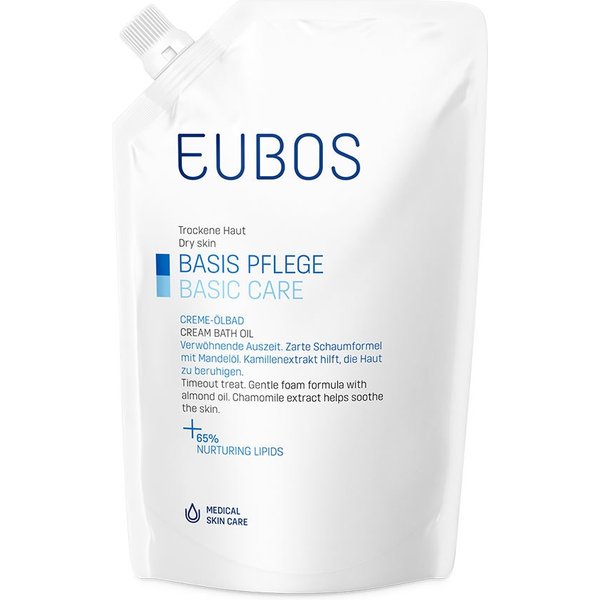 Eubos Base - Olio Da Bagno Ricarica, 400Ml-image