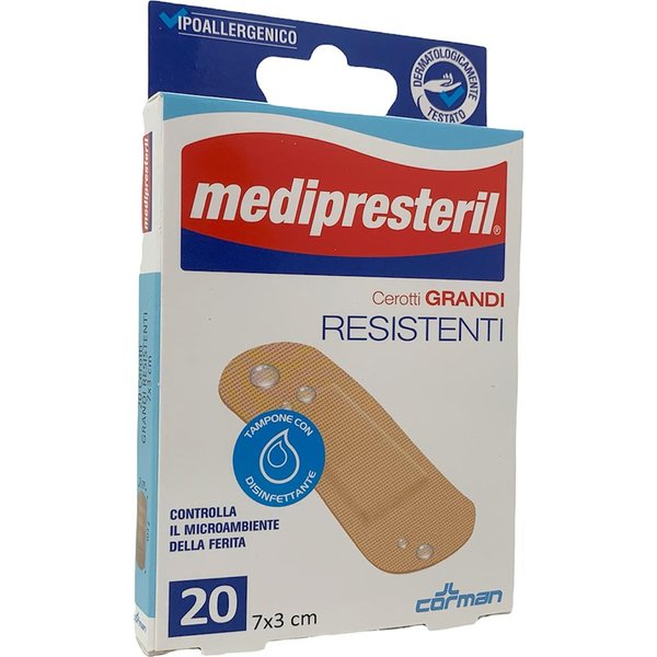 Medipresteril Cerotti Grandi Resistenti 7 X 3 Cm, 20 Cerotti-image