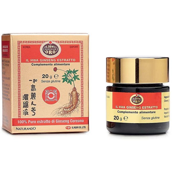 Naturando Ginseng Il Hwa Sigillo Oro Estratto Molle, 20G-image