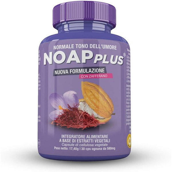 Biosalus Noap Plus Integratore Con Zafferano Curcuma E Vitamina E, 30 Capsule-image