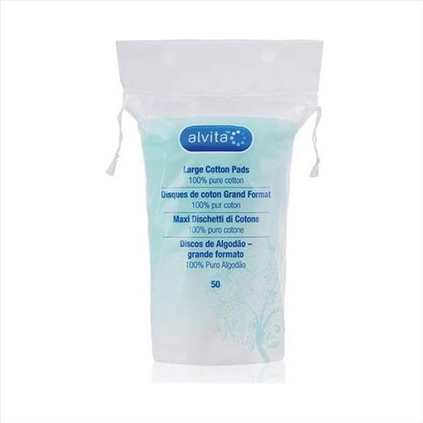 Alvita Maxi Dischetti Cotone, 80 Pezzi-image