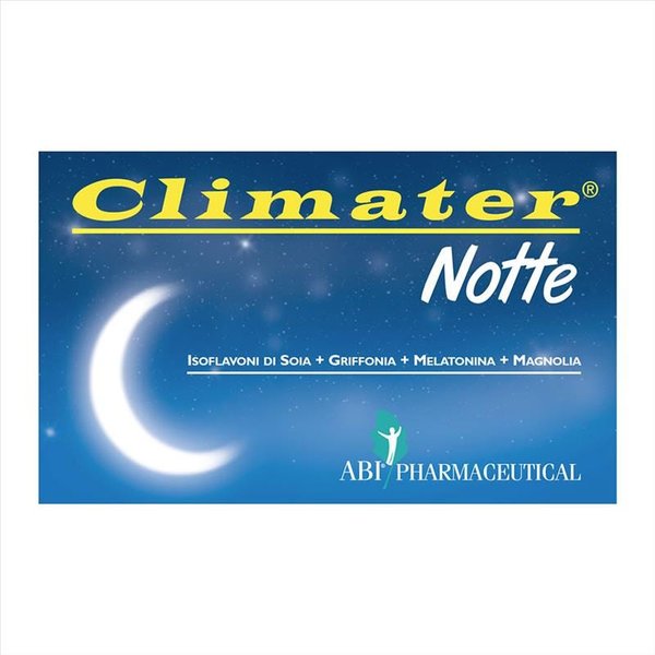 Abi Pharmaceutical Climater Notte Integratore 20 Compresse Orosolubili Da 600 Mg-image