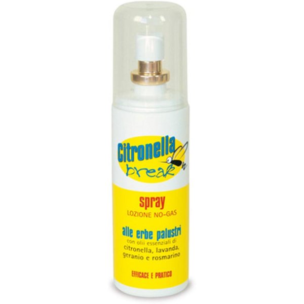 Farmaderbe Citronella Break Spray Lozione Anti-Zanzare, 100Ml-image