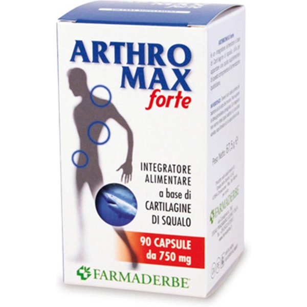 Farmaderbe Arthromax Forte Integratore Alimentare, 90 Capsule-image
