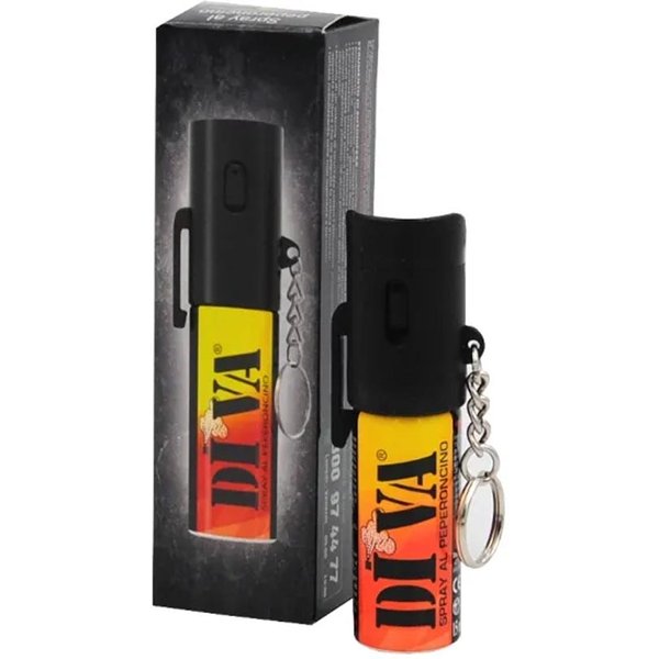 Defence System Diva - Spray Antiaggressione Al Peperoncino Per La Difesa Personale, 15 Ml-image