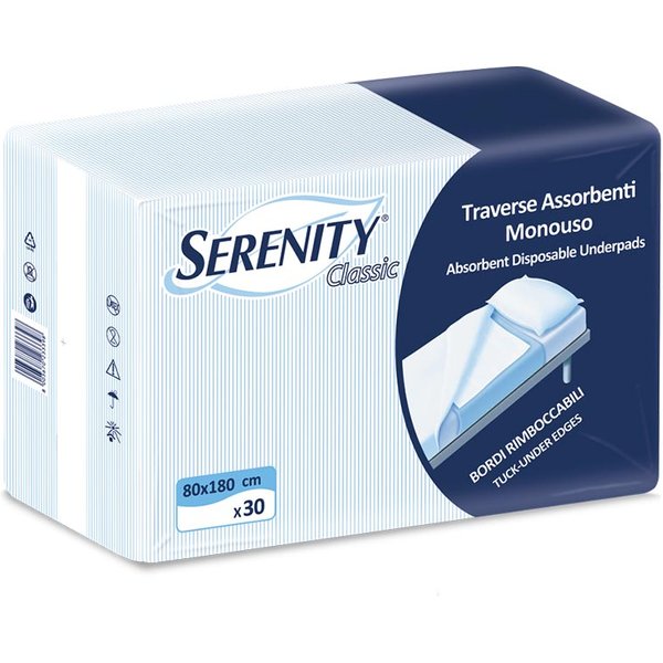 Serenity Traversa Assorbenti Monouso 80X180Cm, 30 Traverse-image