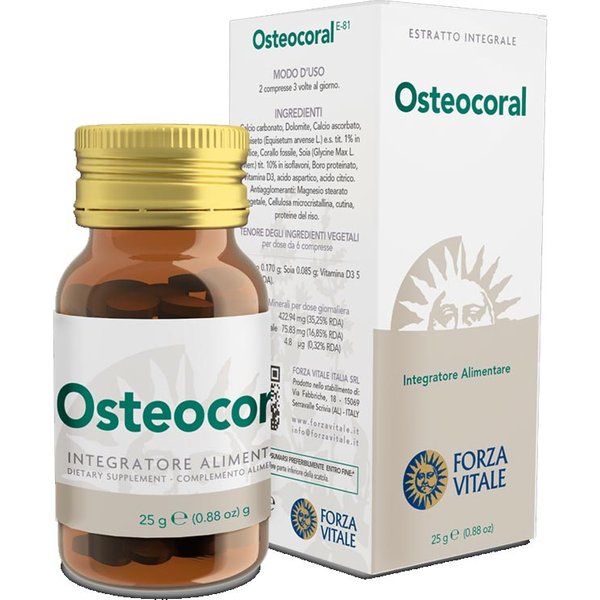 Forza Vitale Osteocoral Integratore Alimentare, 60 Compresse-image
