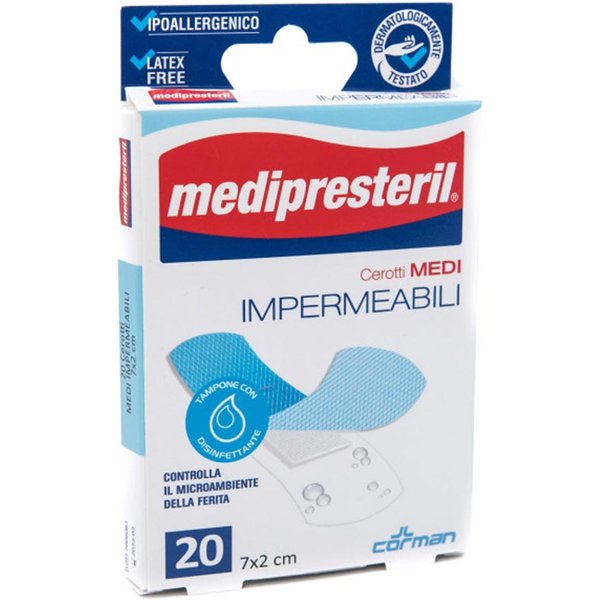 Medipresteril Impermeabile - Cerotti Medi 7X2Cm, 20 Cerotti-image