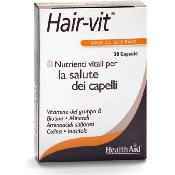 Healthaid Hairvit Benessere E Bellezza Dei Capelli, 30 Capsule-image