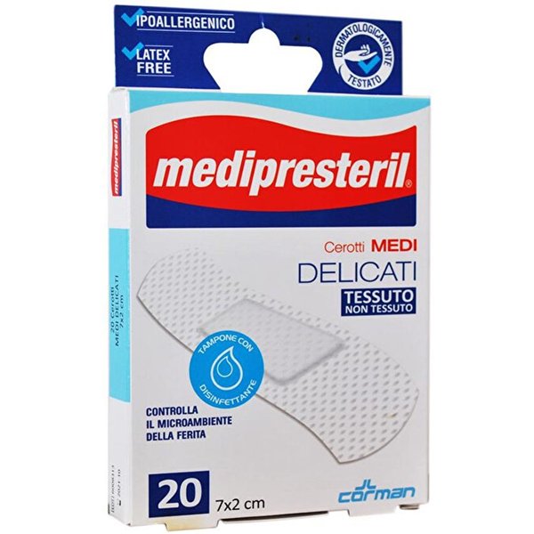 Medipresteril Cerotti Delicati Assortiti TNT 7X2 Cm, 20 Cerotti-image