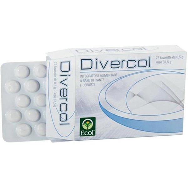Ecol Sas Divercol Integratore Alimentare, 75 Tavolette-image
