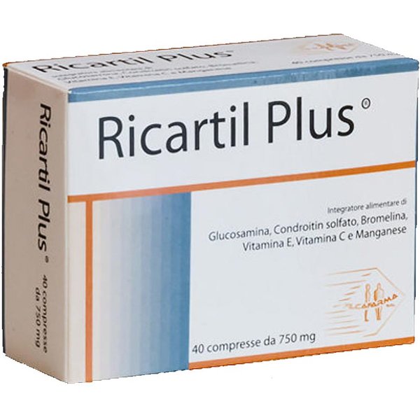Filca Farma Ricartil Plus Integratore Alimentare, 40 Compresse-image