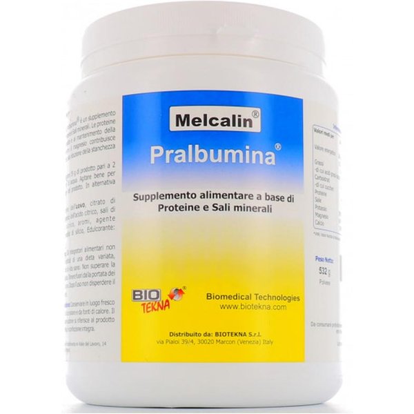 Biotekna Melcalin - Pralbumina Supplemento Alimentare, 532G-image