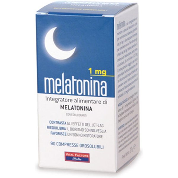 Farmaderbe Melatonina 1 Mg Integratore Alimentare, 90 Compresse-image