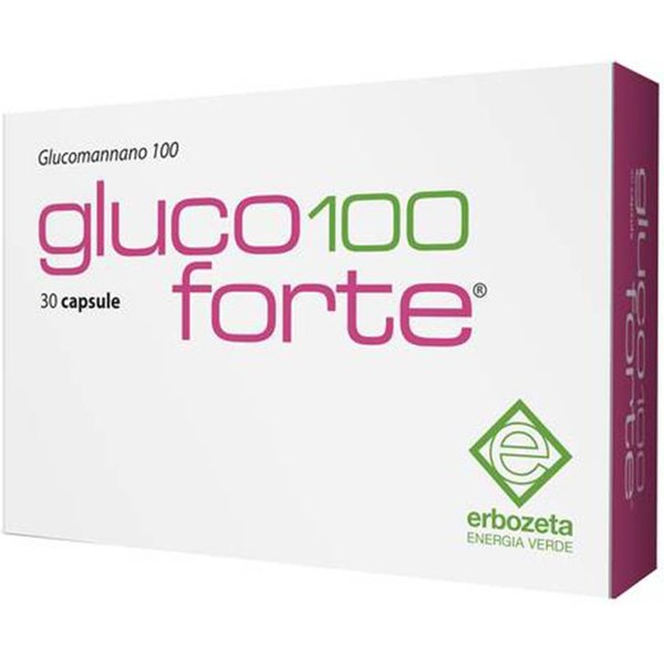 Erbozeta Gluco 100 Forte Integratore Alimentare, 30 Capsule-image