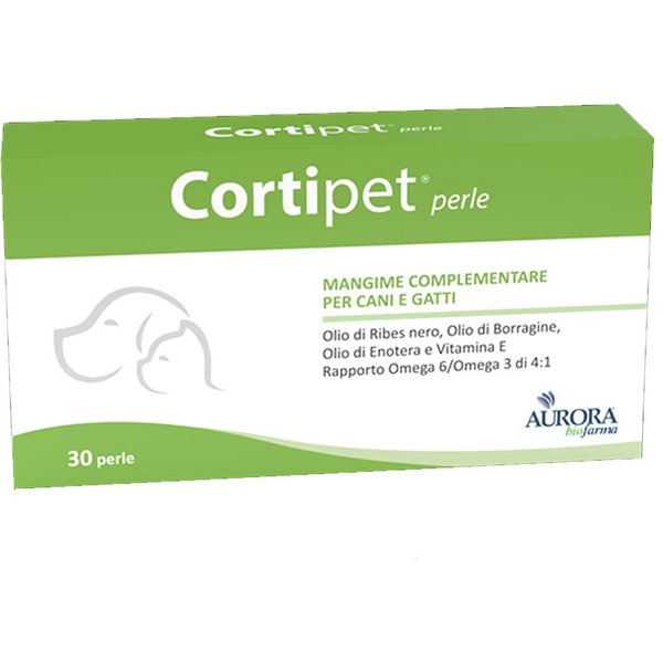 Aurora Biofarma Cortipet Cani E Gatti Mangime Complementare, 30 Perle-image