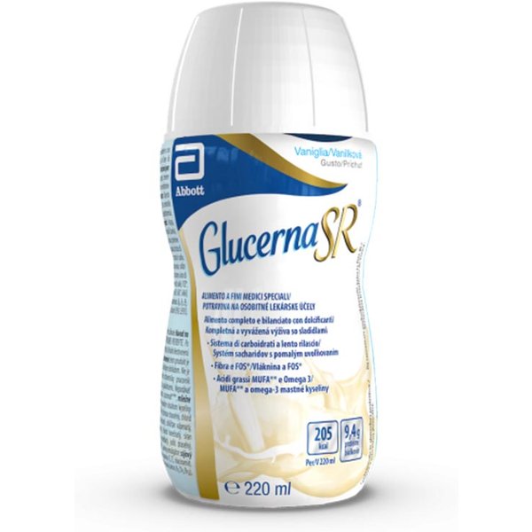 Abbott Glucerna SR Alimento A Fini Medici Speciali Gusto Vaniglia, 220Ml-image