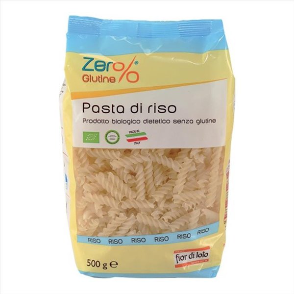 Fior Di Loto Zero% Glutine Fusilli Di Riso Bio 500 G-image