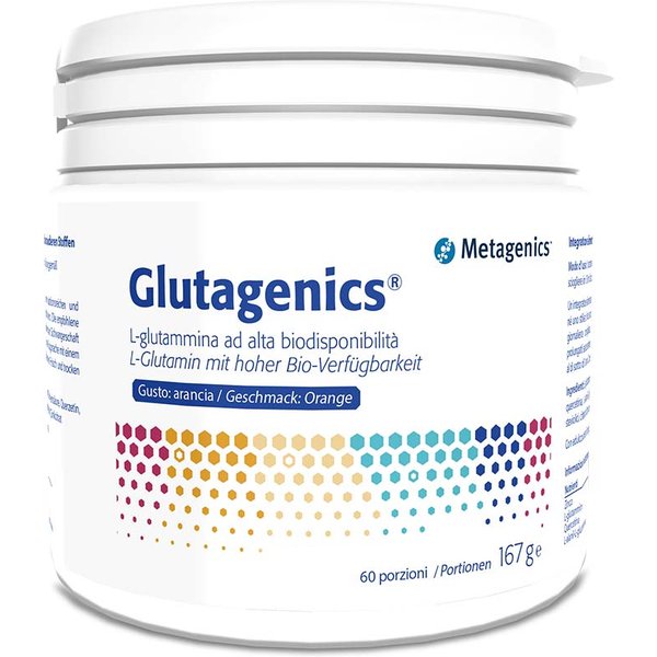 Metagenics Glutagenics Fonte Di L-Glutammina Gusto Arancia, 167G-image