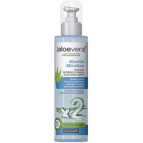 Zuccari Aloevera2 - Aloegel Micellare Struccante, 200Ml-image