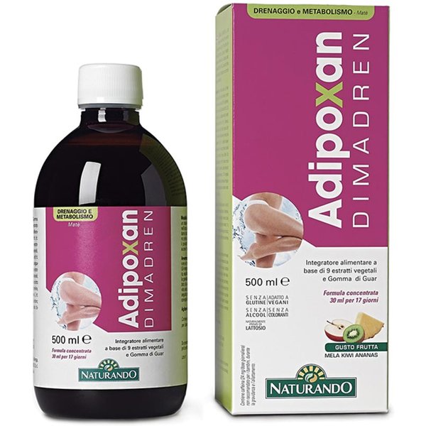 Naturando Adipoxan Dimadren Integratore Alimentare, 500Ml-image