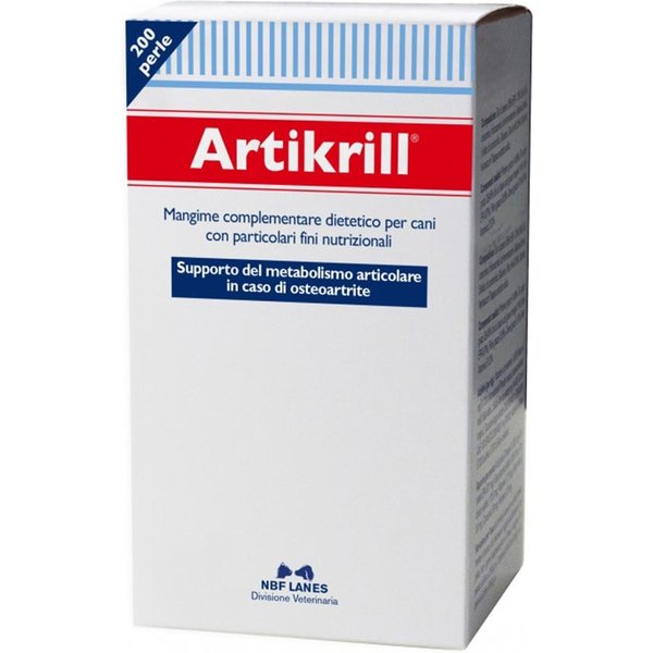 Nbf Lanes Artikrill Mangime Complementare Dietetico Per Cani, 200 Perle-image