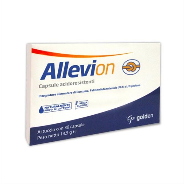 Golden Pharma Allevion Integratore Alimentare Sistema Digerente 30 Capsule-image