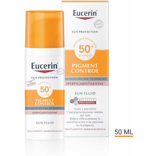 Eucerin Sun Protection - Fluido Solare Viso SPF50+, 50Ml-image