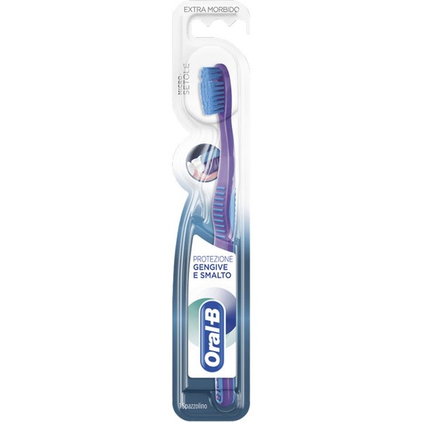 Oral-B Gengive & Smalto - Spazzolino Manuale Adulti Extra Morbido, 1 Pezzo-image