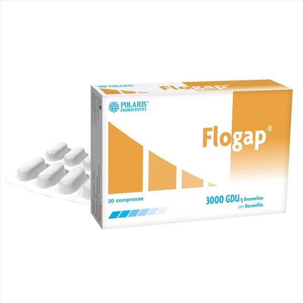Polaris Farmaceutici Flogap Integratore Alimentare, 20 Ovaline-image