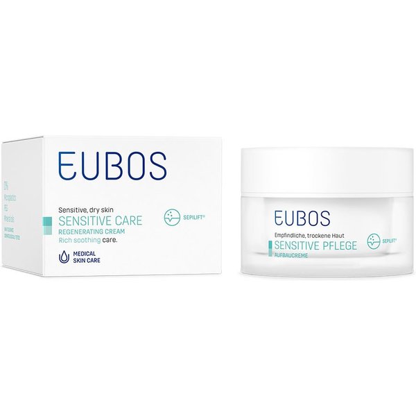 Eubos Sensitive - Crema Ristrutturante Viso, 50Ml-image