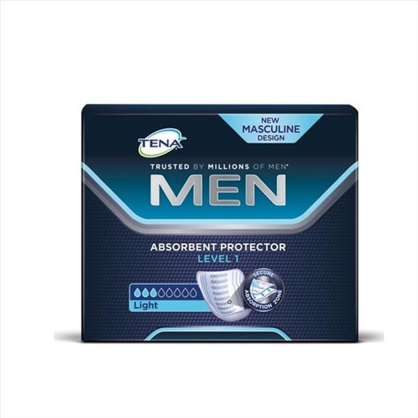 Tena Men Protezione Assorbente Maschile Per Incontinenza Livello 1, 12 Pezzi-image