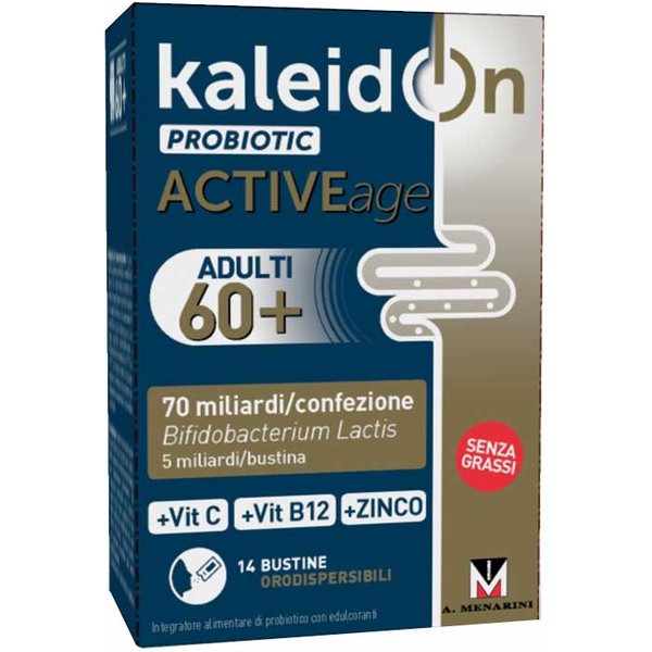 Menarini Kaleidon - Probiotic Active Age Adulti 60+, 14 Bustine-image