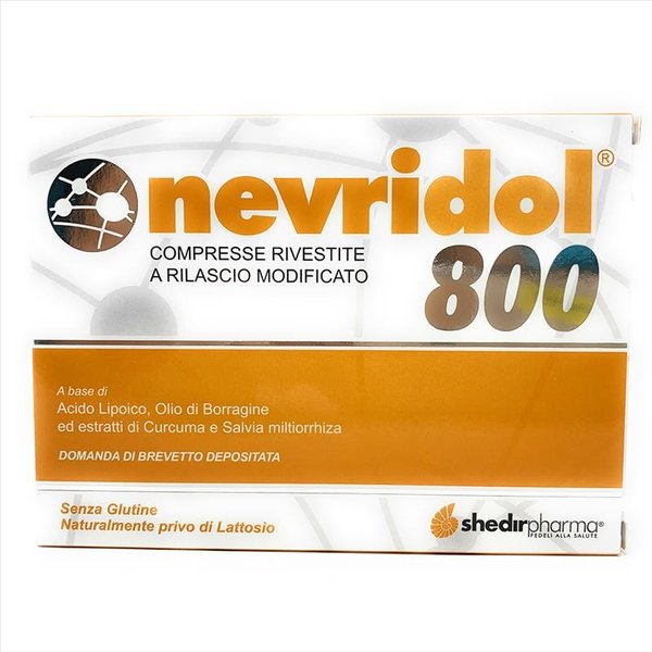 Shedir Pharma Nevridol 800 Integratore Alimentare, 20 Compresse-image