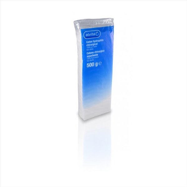 Alvita Cotone Chirurgico Assorbente, 500G-image