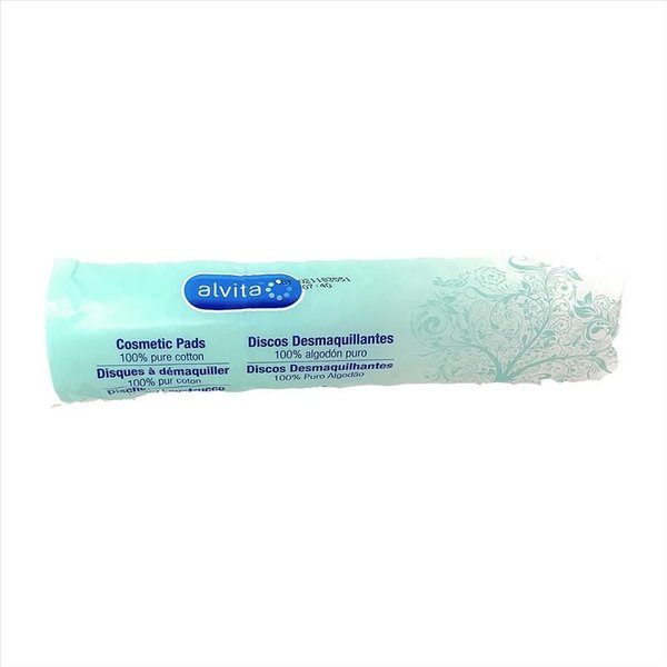 Alvita Dischetti Levatrucco 100% Puro Cotone, 100 Pezzi-image
