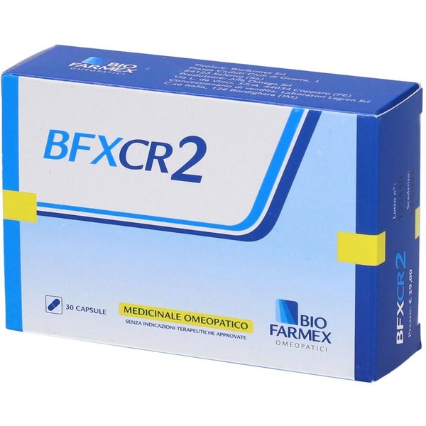 Biofarmex Bfxcr 2 Medicinale Omeopatico, 30 Capsule-image