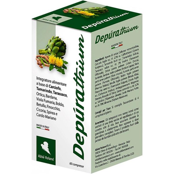 Abbè Roland Depurathium Integratore Alimentare, 60 Compresse-image