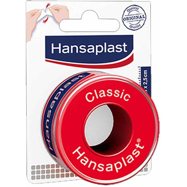 Hansaplast Classic - Rocchetto Cerotto Misura 5 M X 2,50 Cm, 1 Pezzo-image